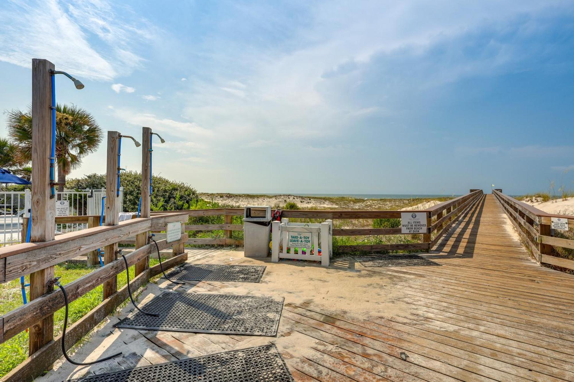 Gulf Shores Condo With Private Balcony On The Beach! Gulf Highlands Ngoại thất bức ảnh